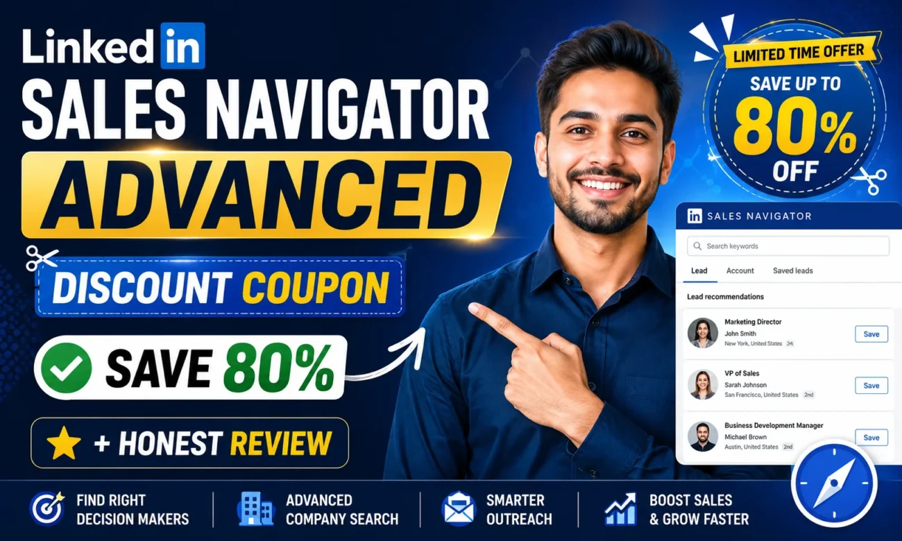 LinkedIn Sales Navigator Advanced Discount Coupon