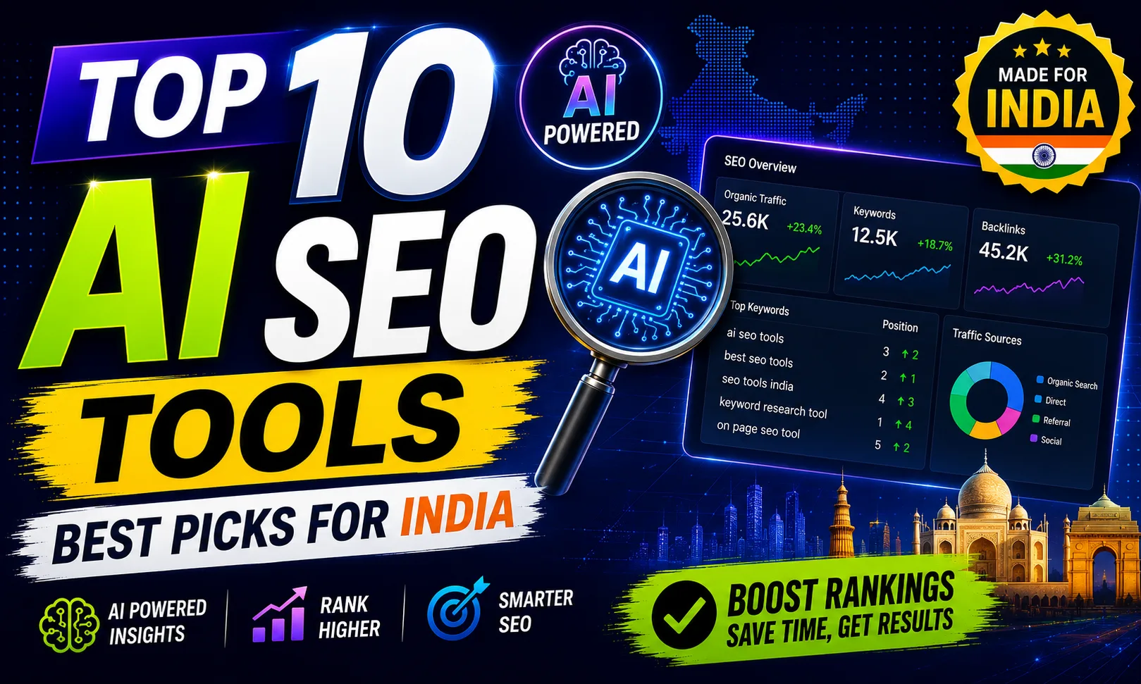 Top 10 AI SEO Tools in 2026