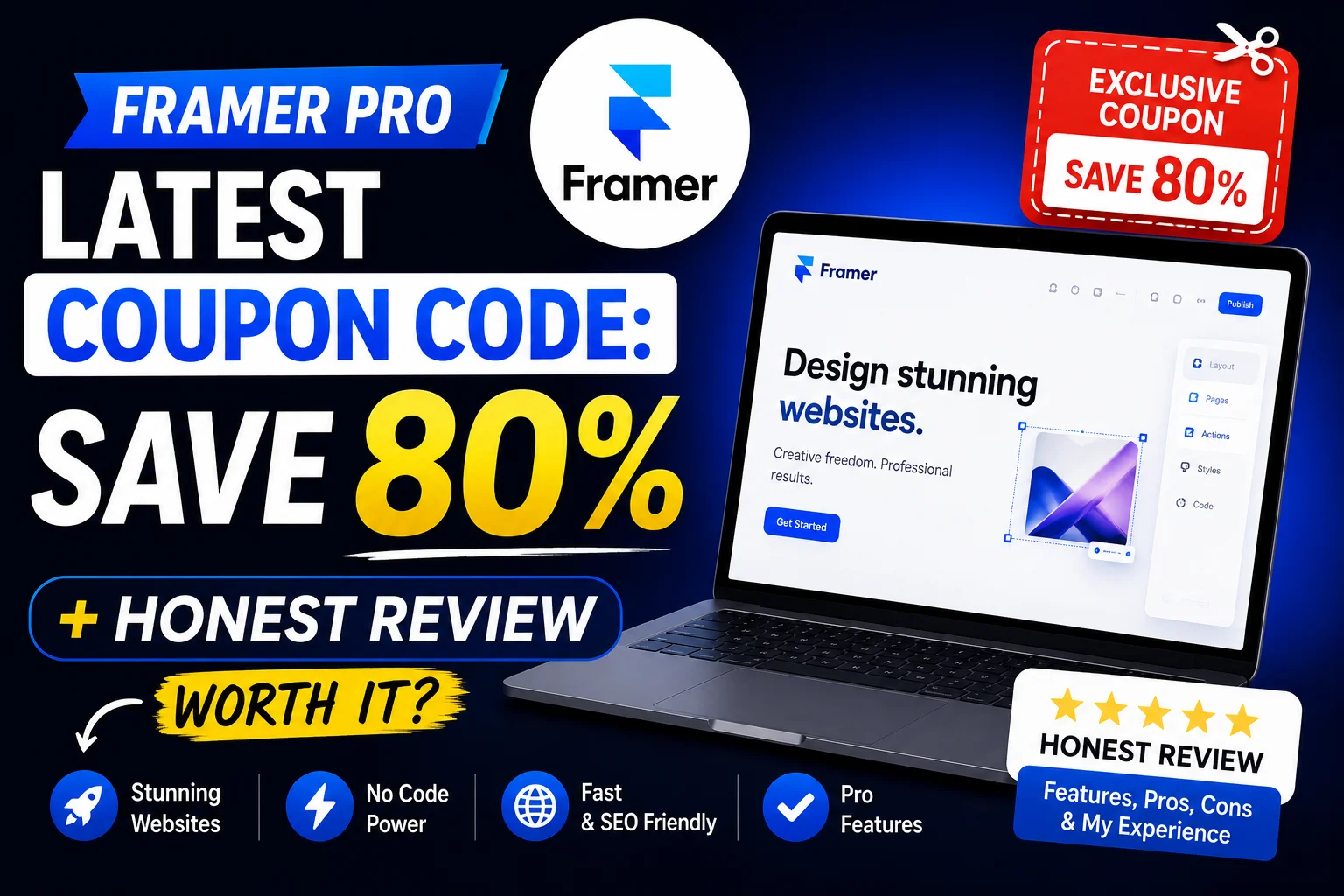 Framer Pro Latest Coupon Code