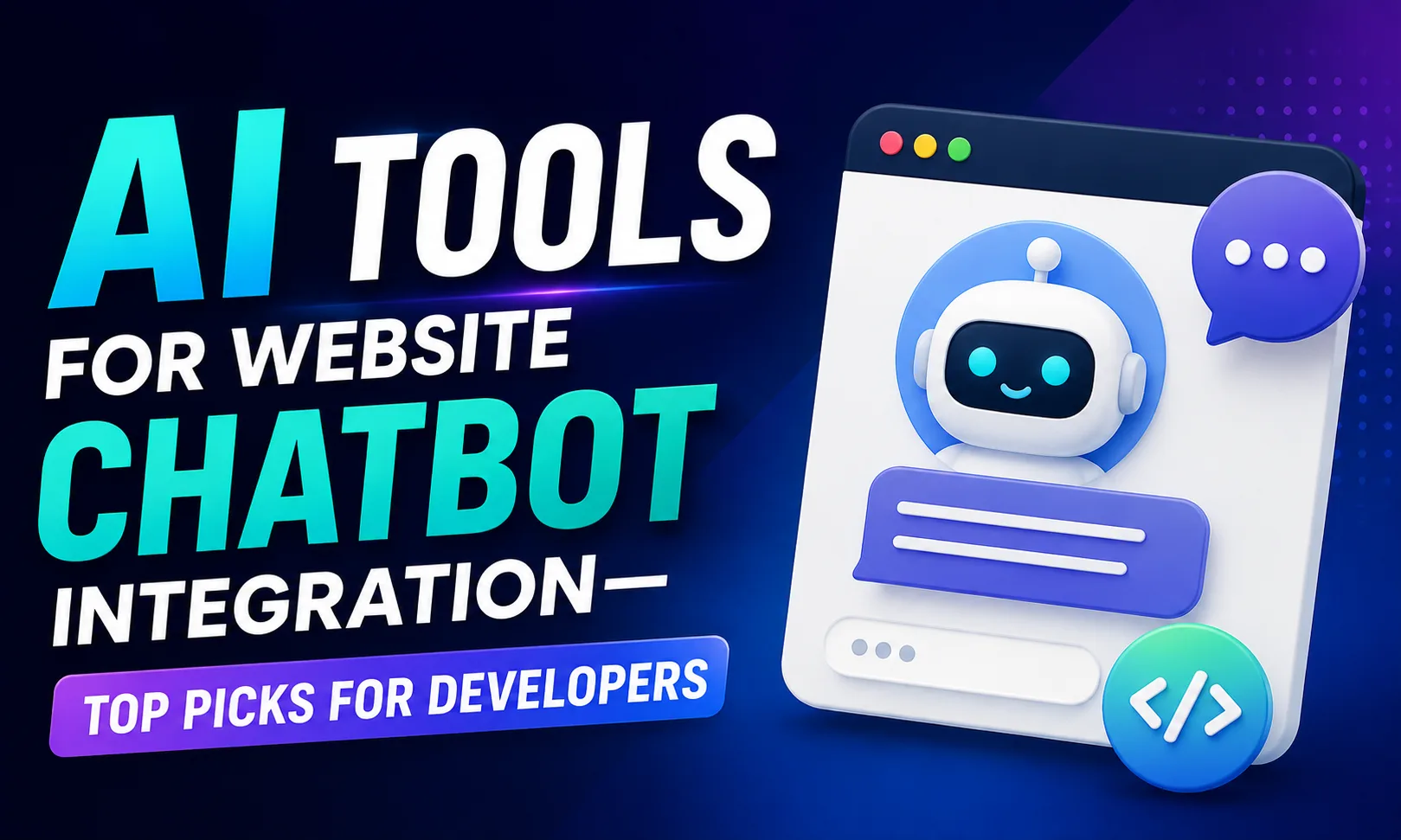 AI Tools for Website Chatbot Integration— Top Picks for Developers