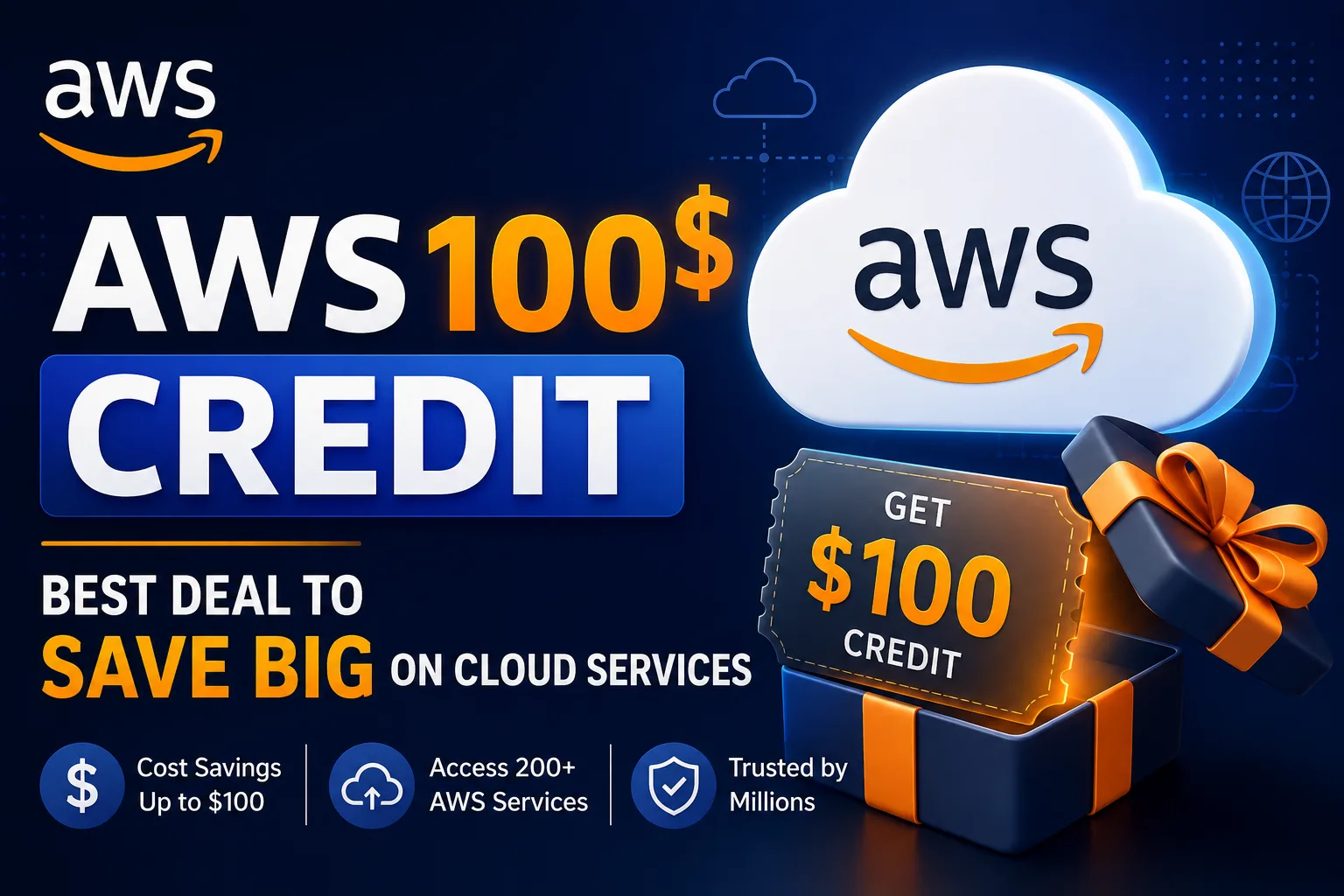 AWS 100$ Credit Coupon Code