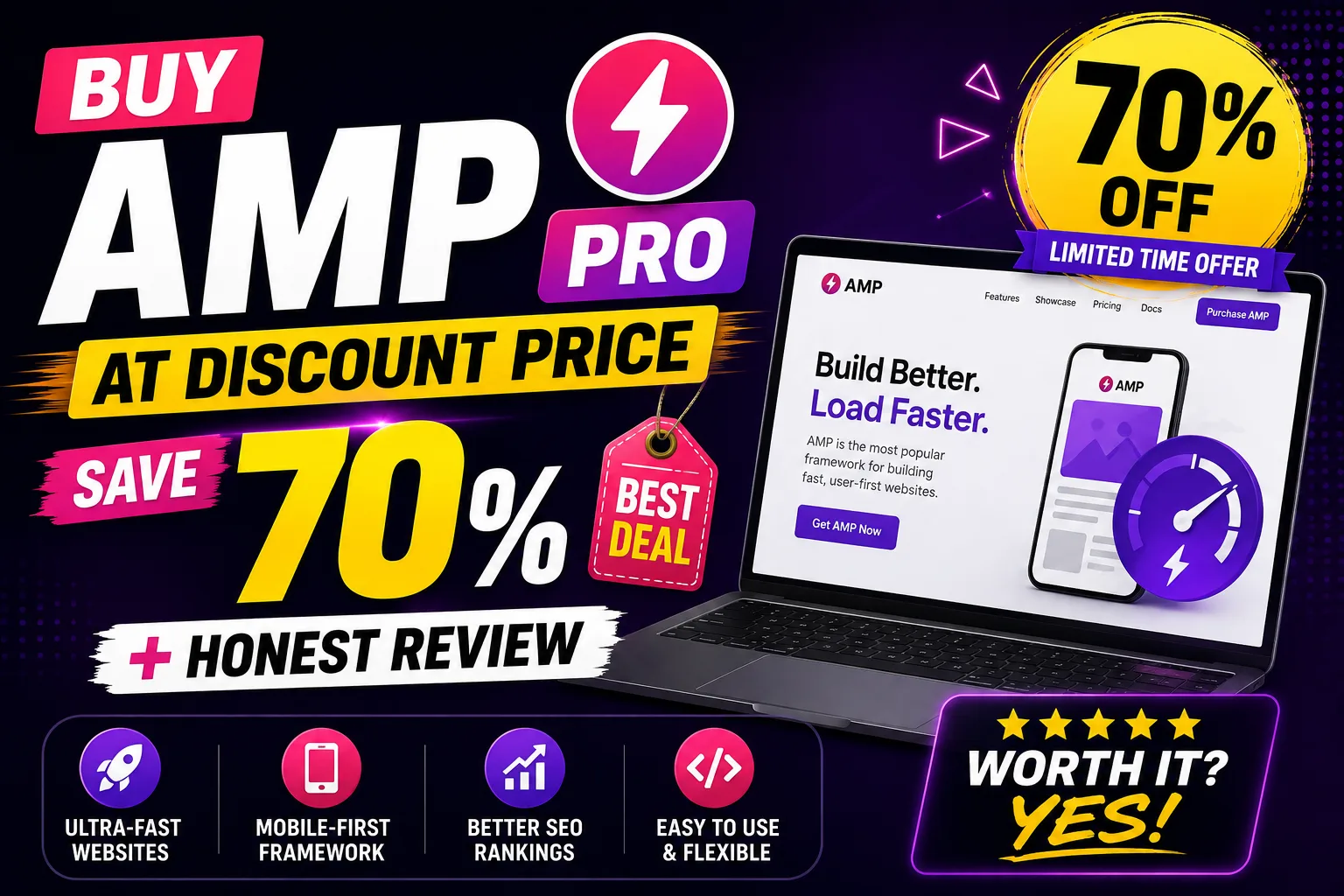 Buy Amp Pro at Discount Price