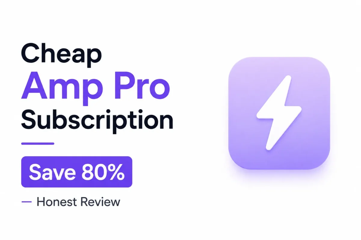 Cheap Amp Pro Subscription