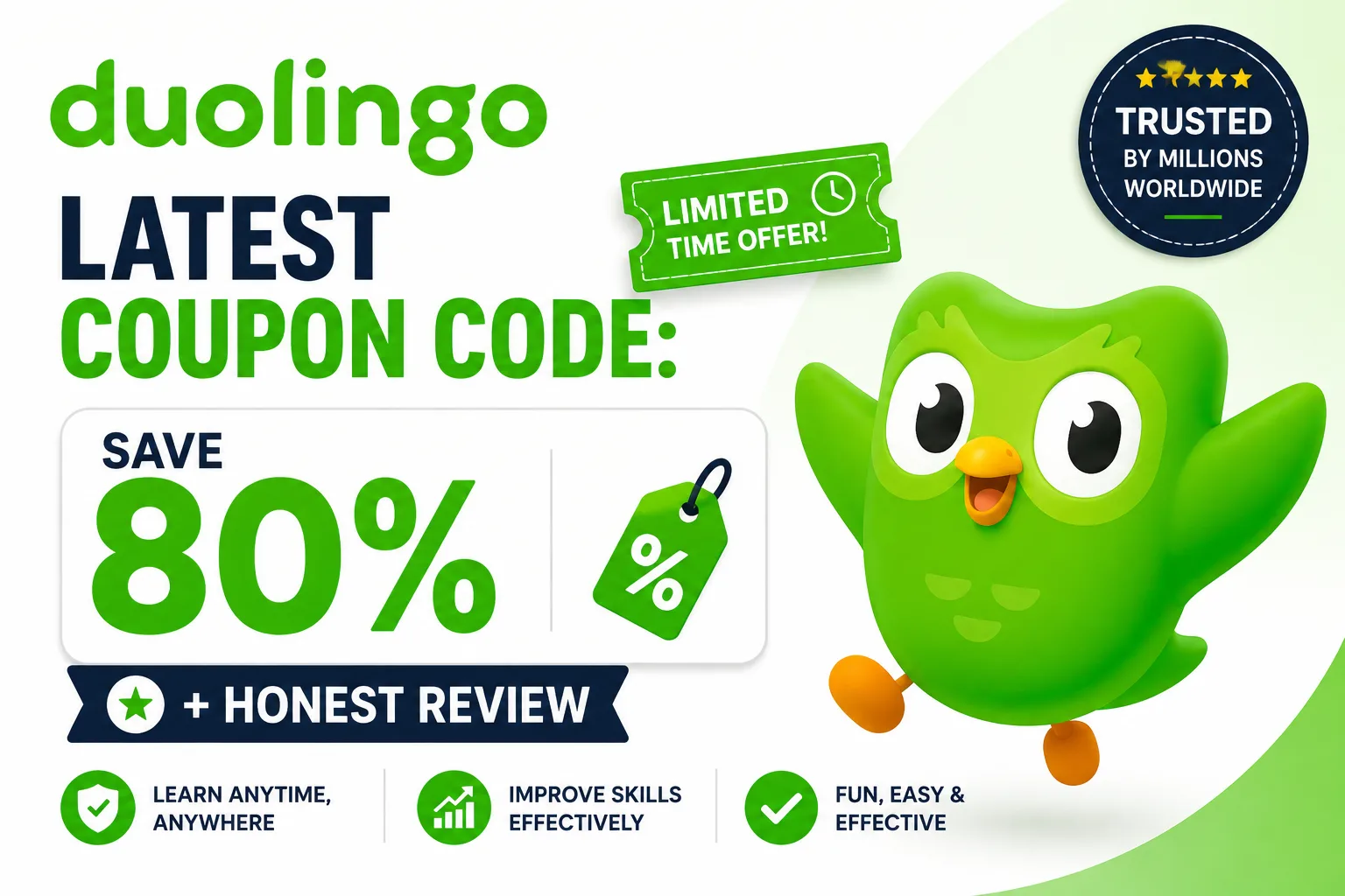 Duolingo Latest Coupon Code