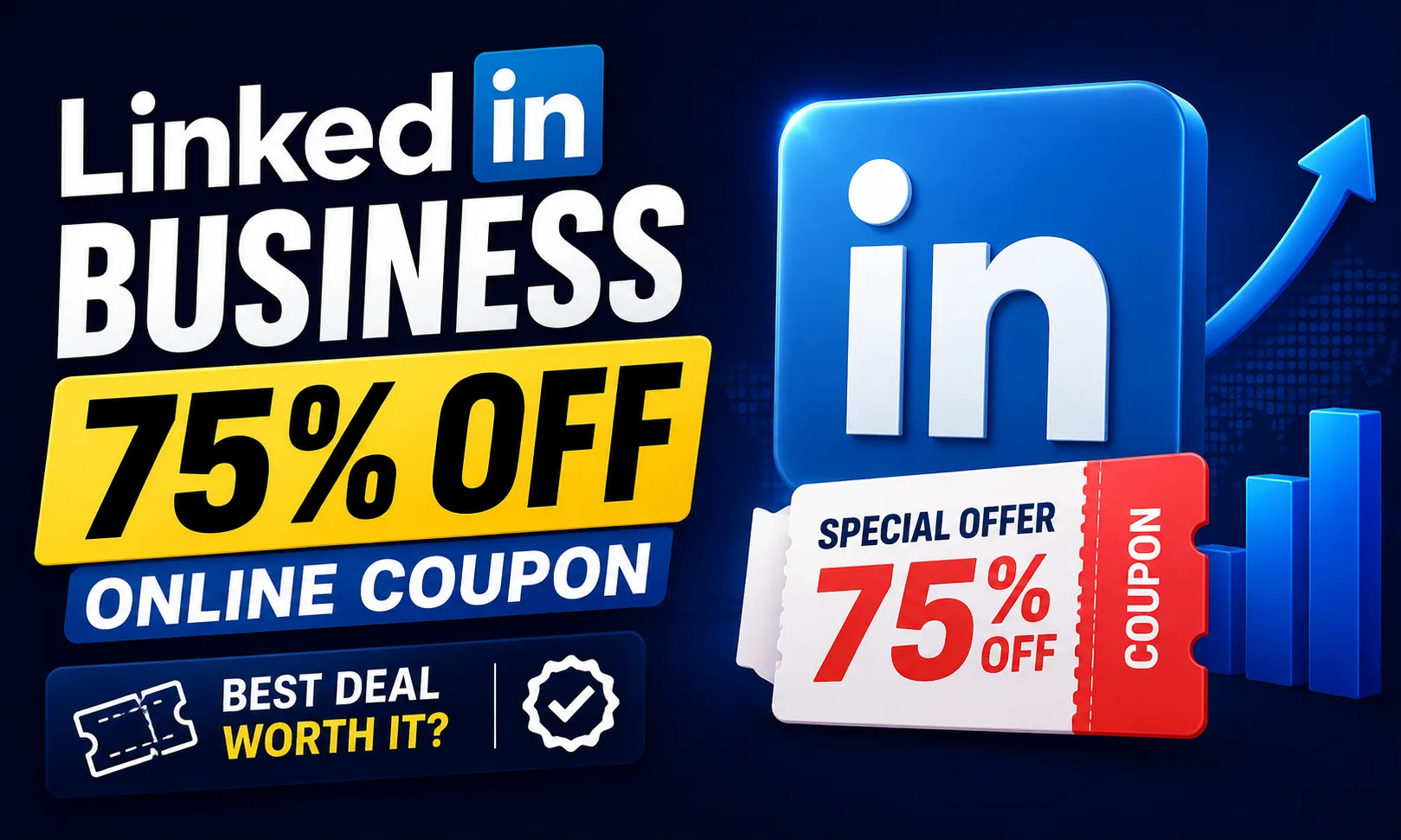 LinkedIn Business 75% Online Coupon