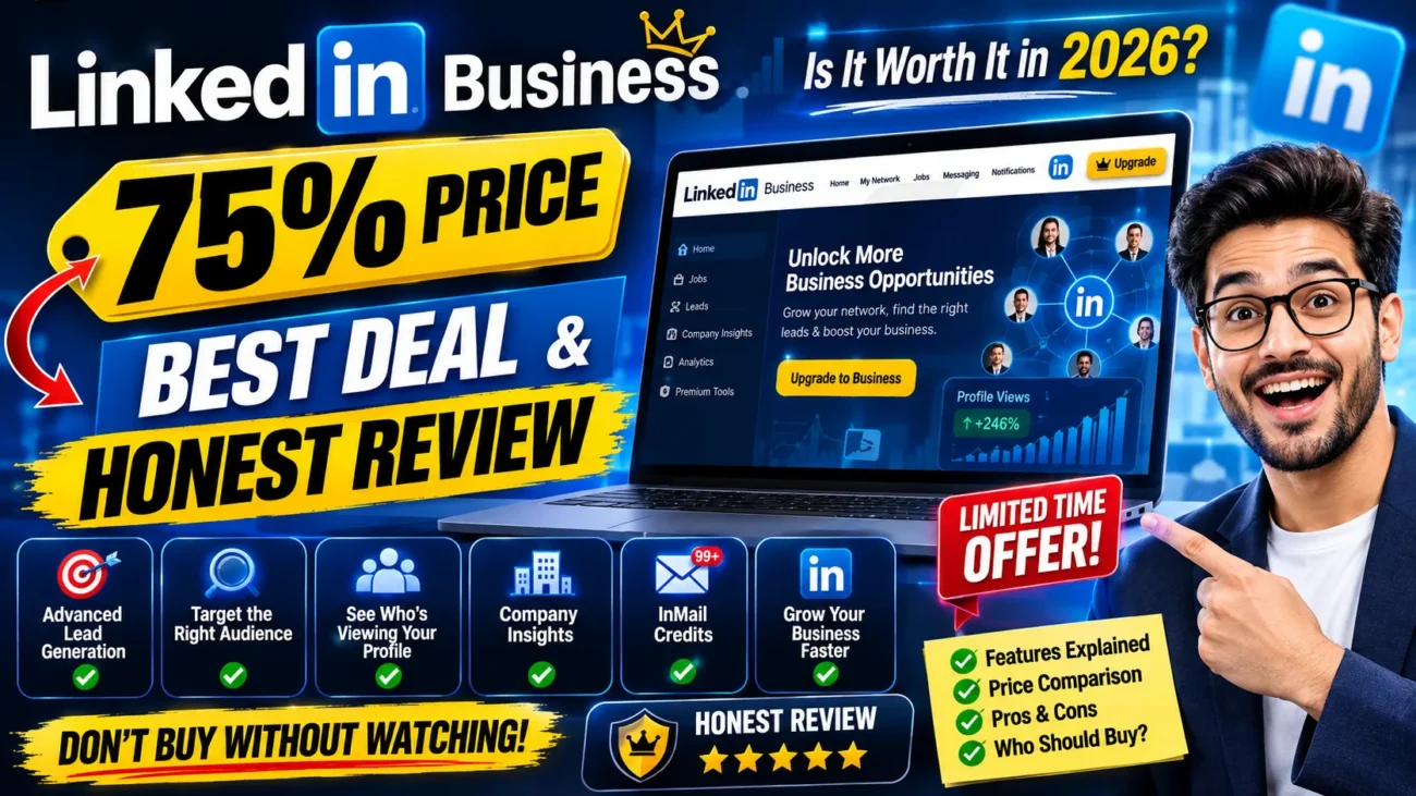 LinkedIn Business 75% Price