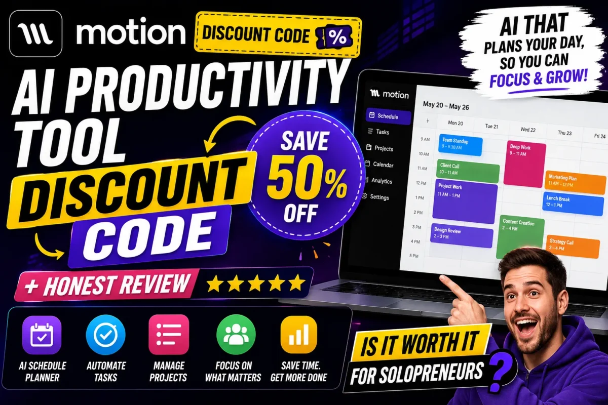 Motion AI Productivity Tool Discount Code