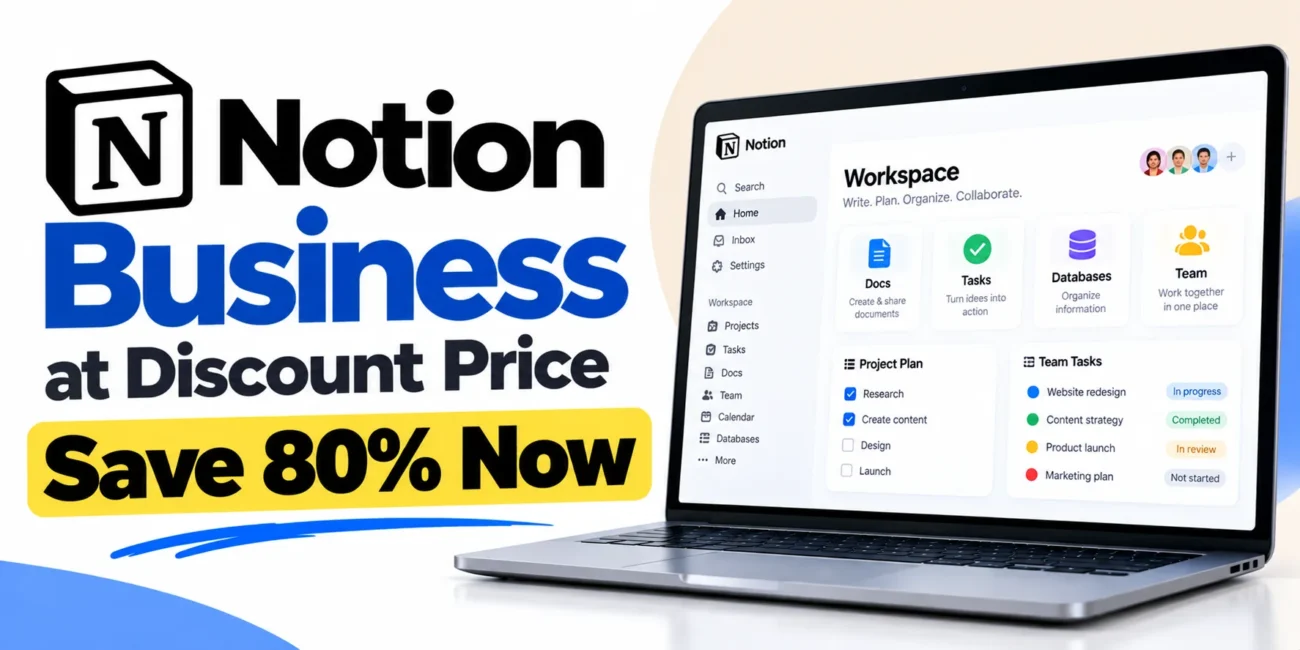 Buy Notion Business at Discount Price