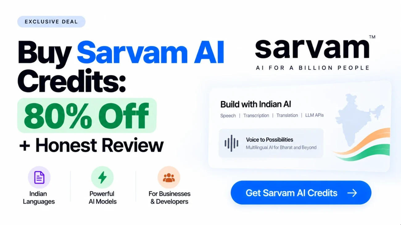 Buy Sarvam AI Credits