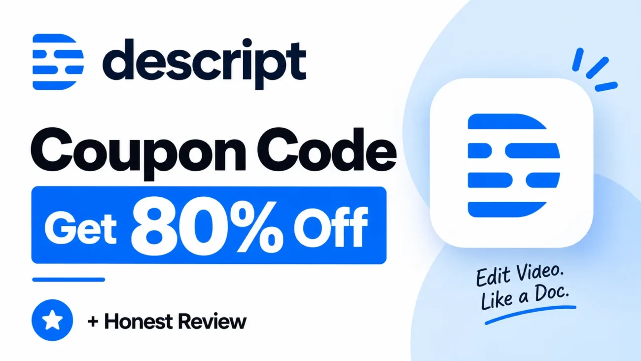Descript Coupon Code