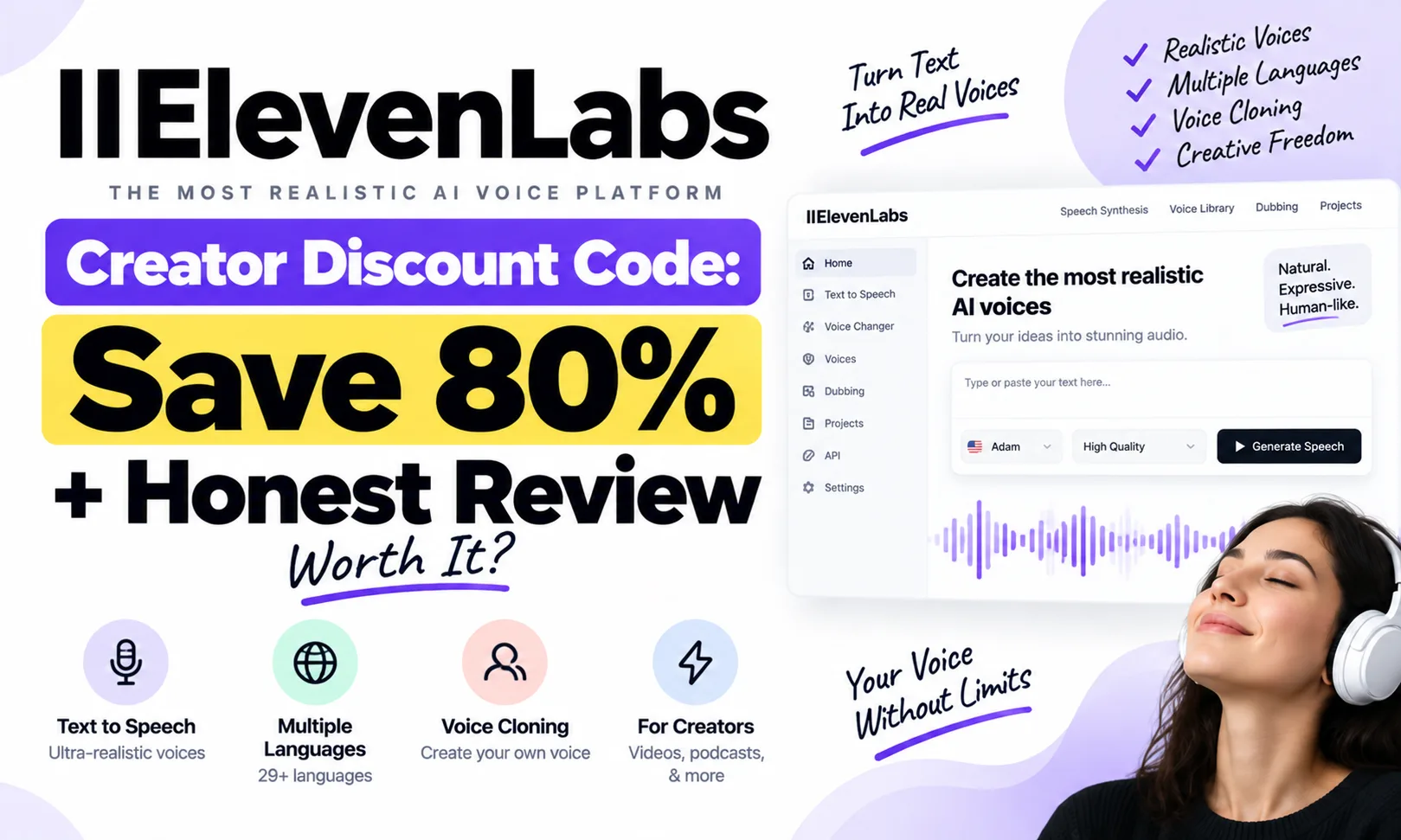 ElevenLabs Creator Discount Code