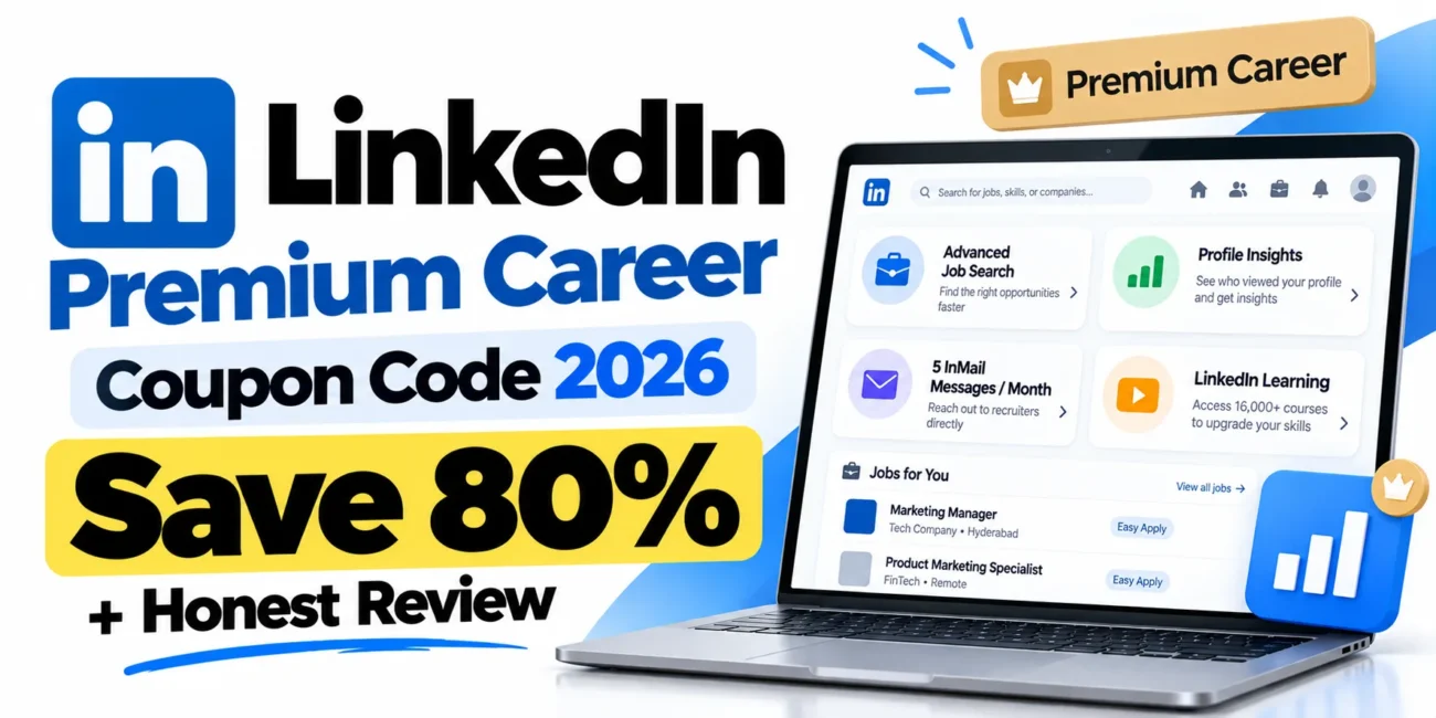 LinkedIn Premium Career Coupon Code 2026