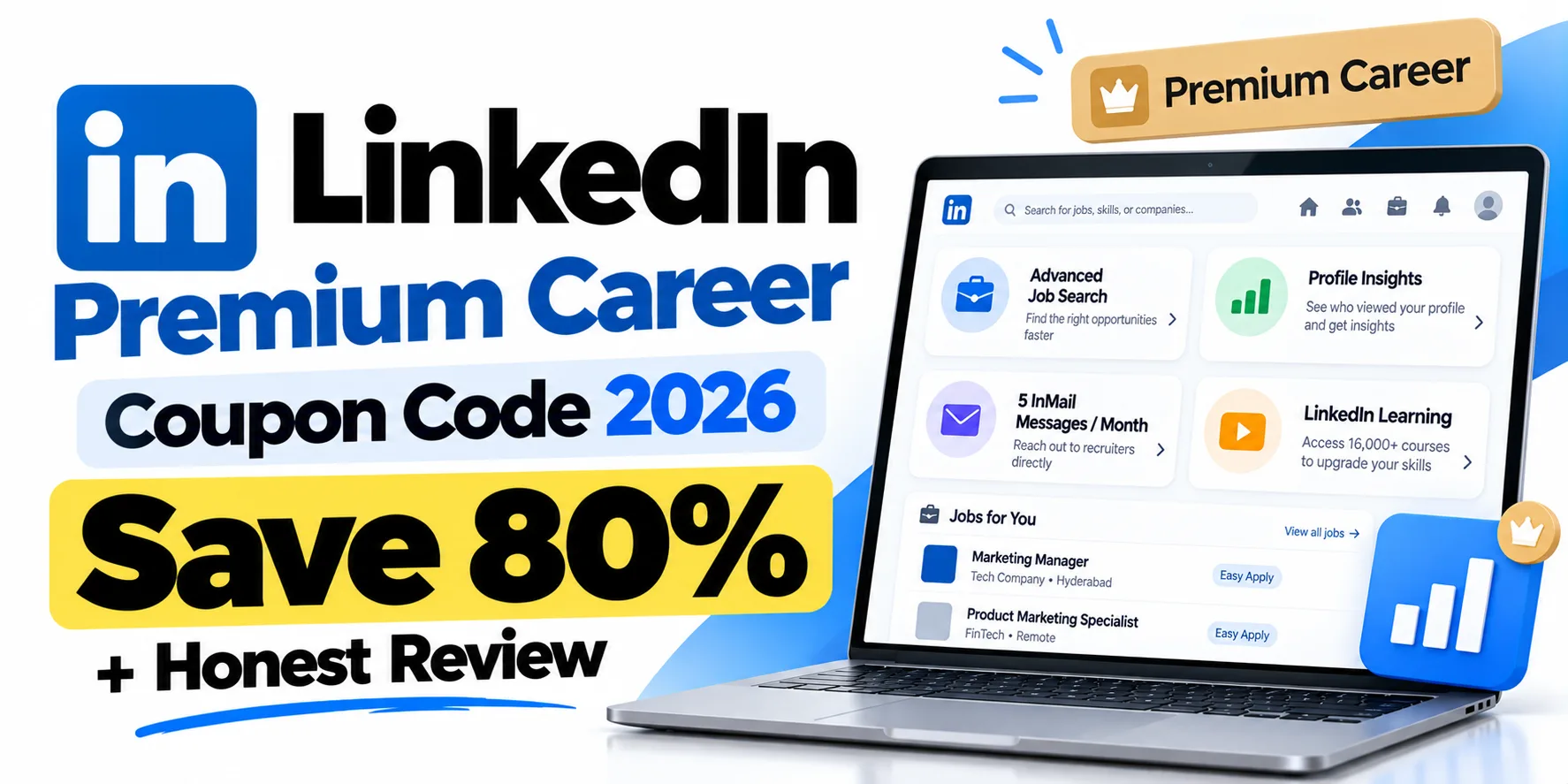 LinkedIn Premium Career Coupon Code 2026