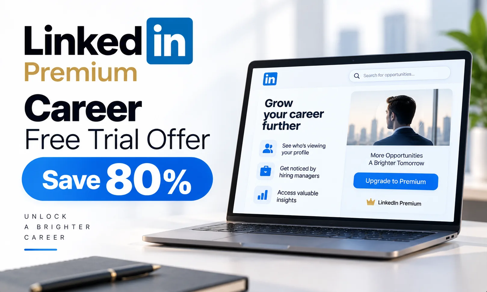 LinkedIn Premium Career Free Trial Offer