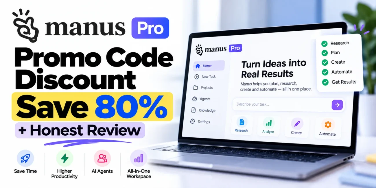 Manus Pro Promo Code Discount