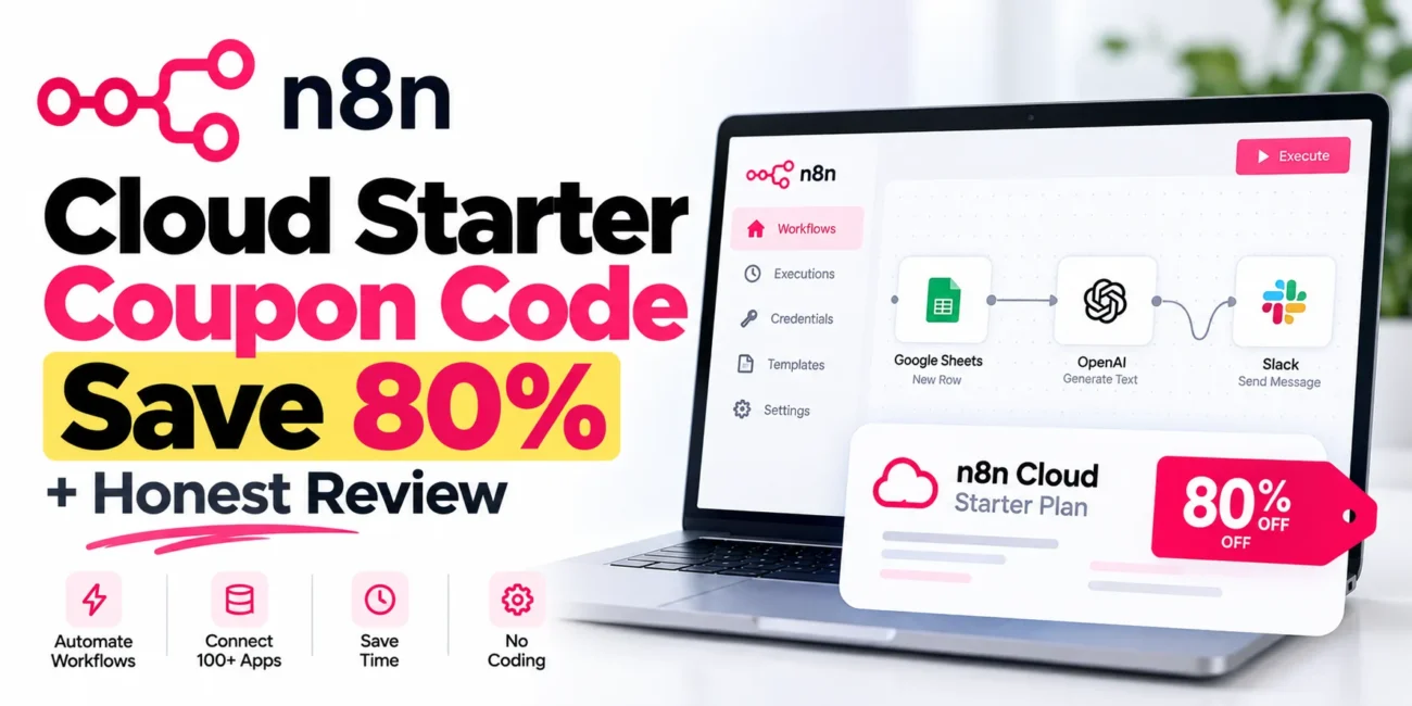n8n Cloud Starter Coupon Code