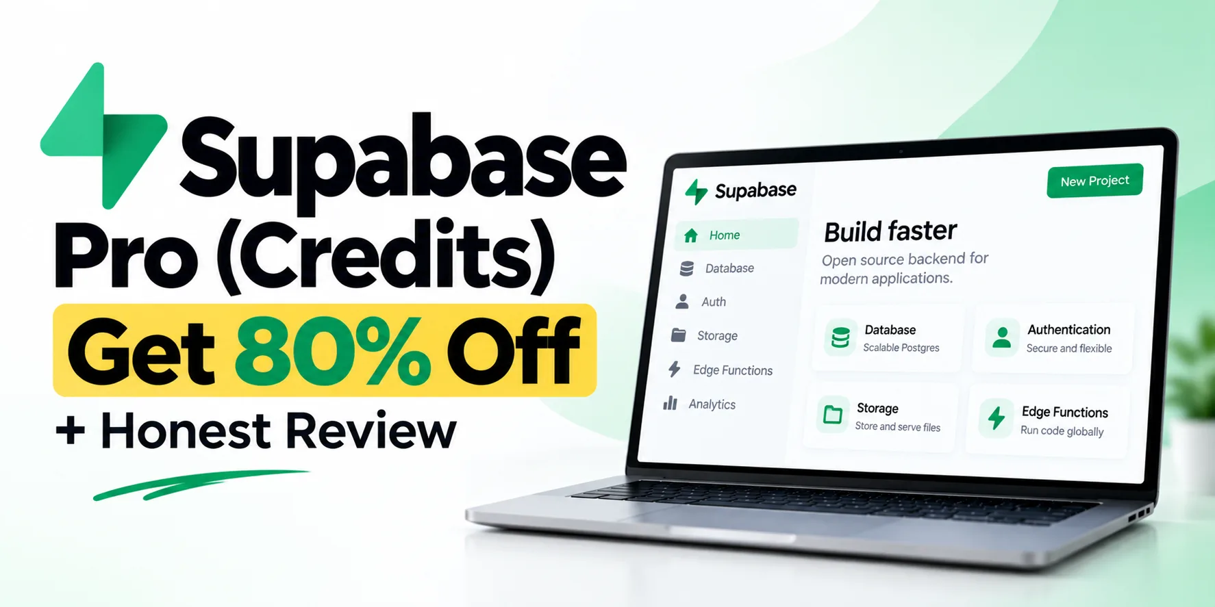 Supabase Pro (Credits) Coupon Code