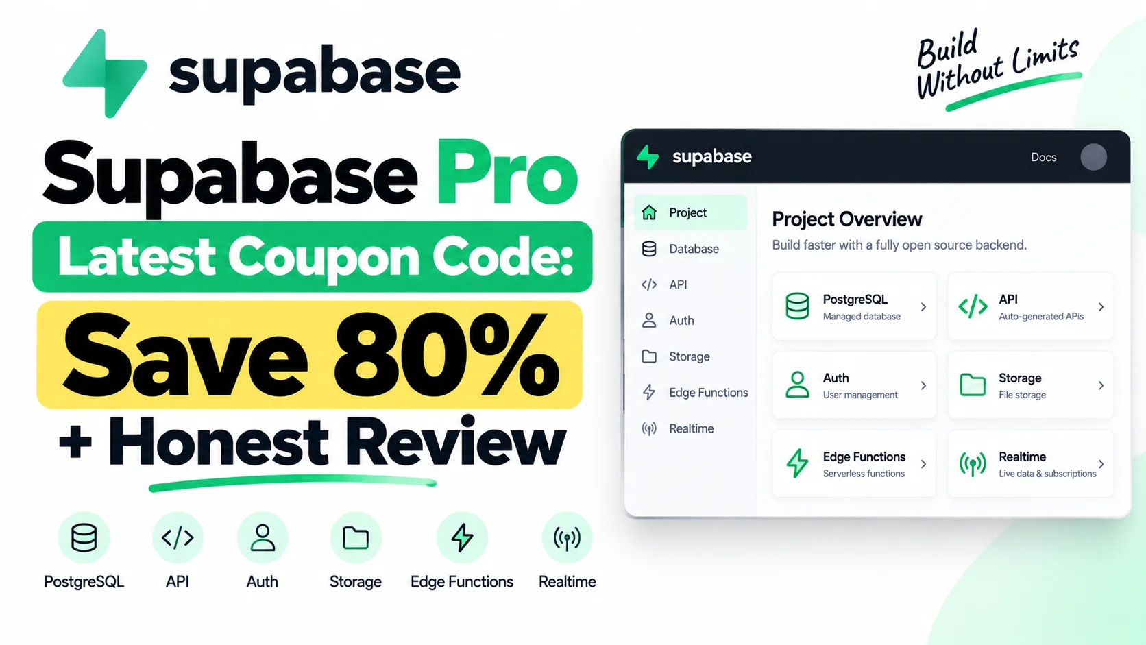 Supabase Pro Latest Coupon Code