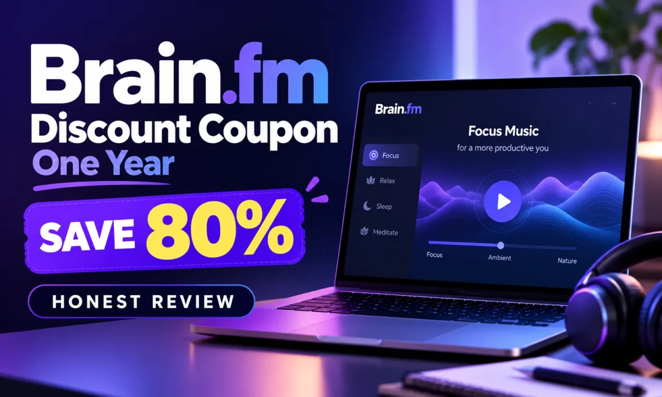 Brain.fm Discount Coupon One Year