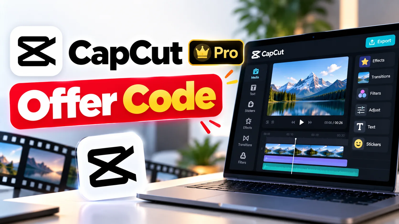 CapCut Pro Offer Code