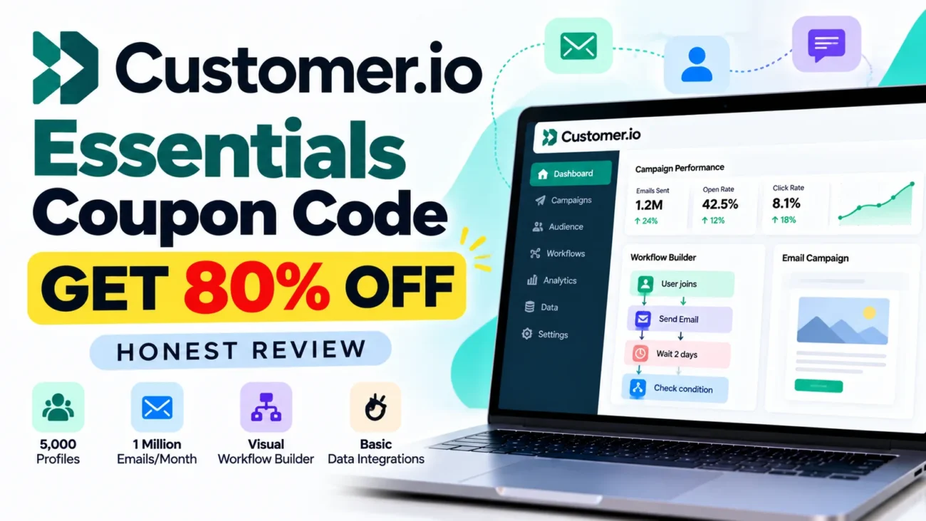 Customer.io Essentials Coupon Code