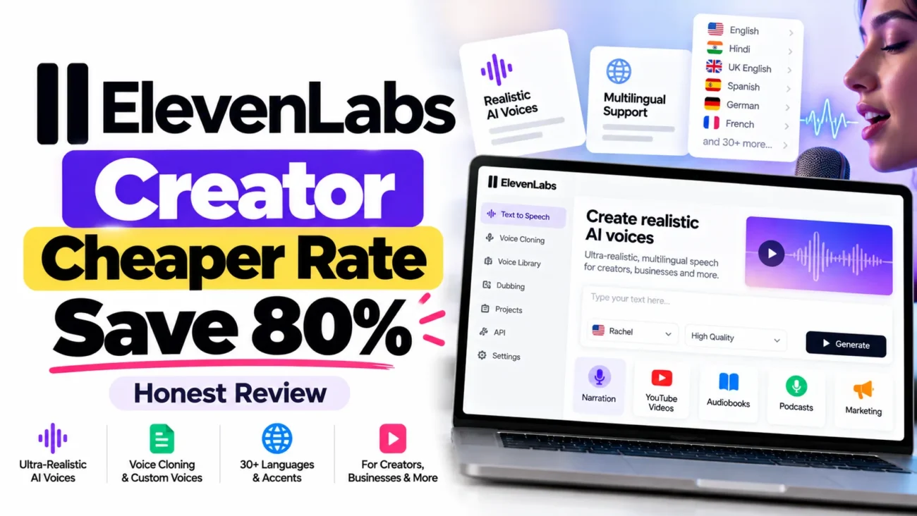 ElevenLabs Creator Cheaper Rate