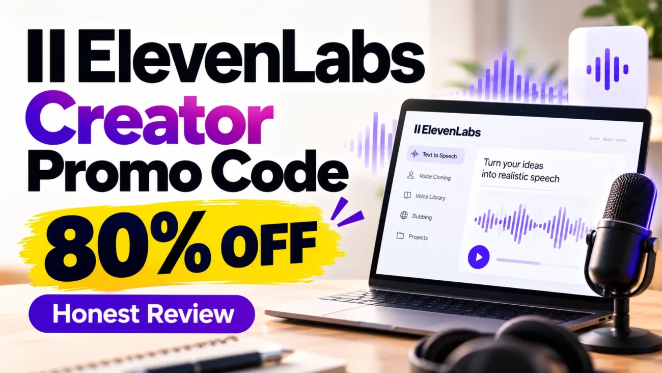 ElevenLabs Creator Promo Code Discount