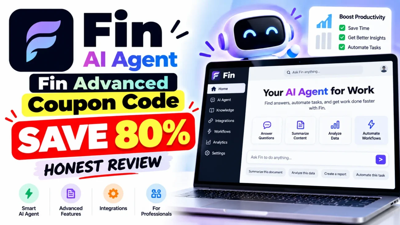 Fin AI Agent Fin Advanced Coupon Code