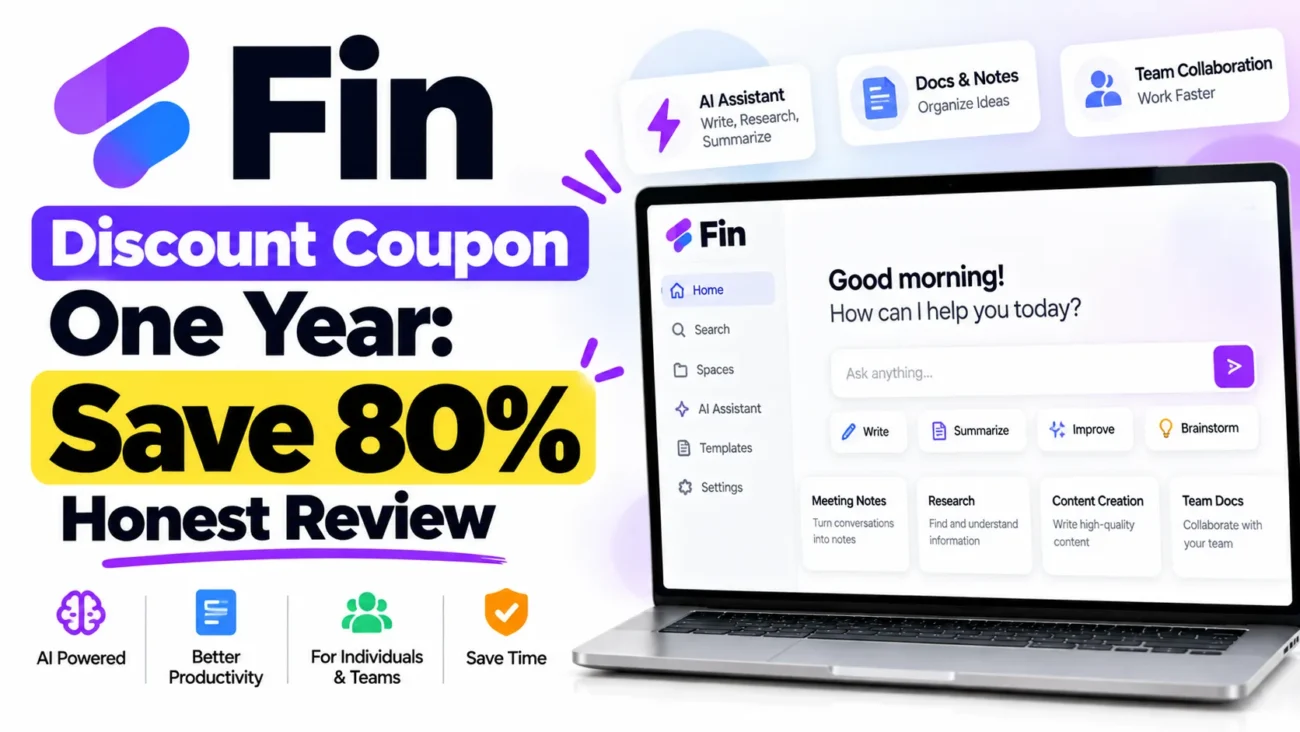 Fin Discount Coupon One Year