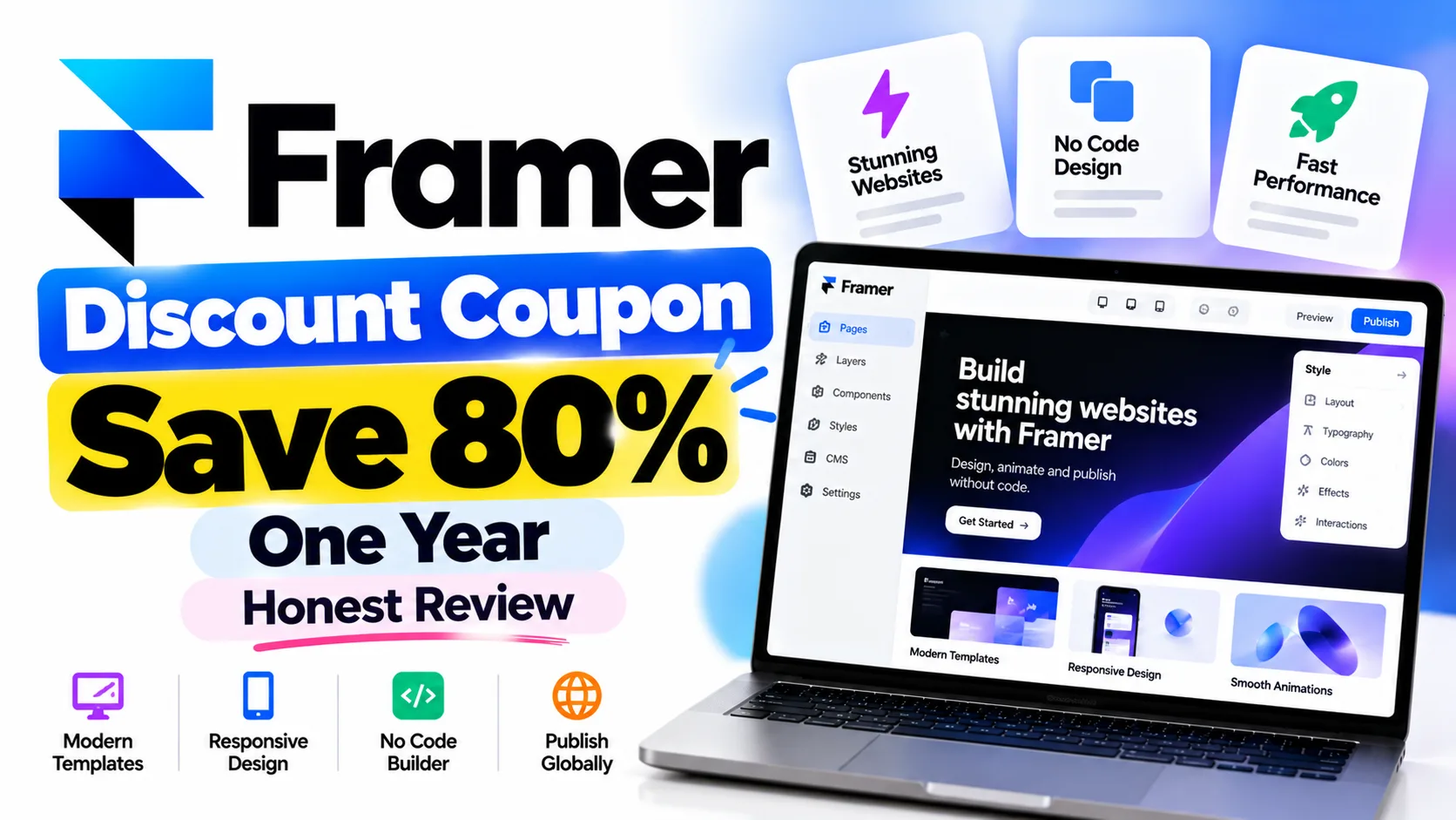 Framer Discount Coupon One Year