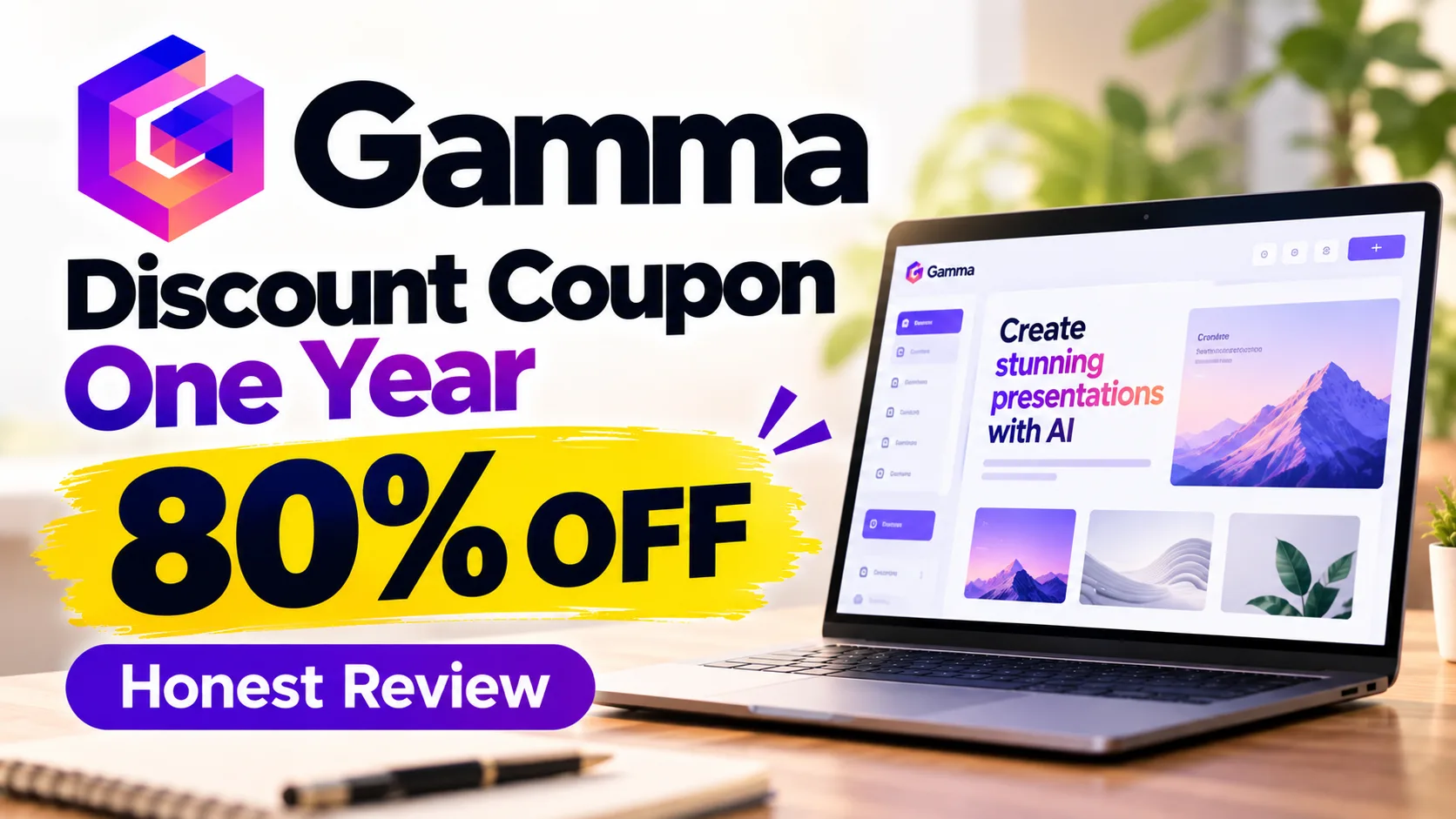 Gamma Discount Coupon One Year