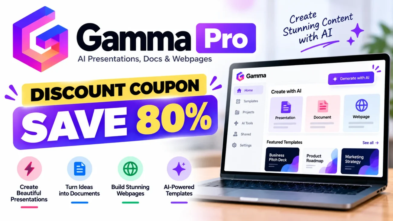 Gamma Pro Discounted Coupon