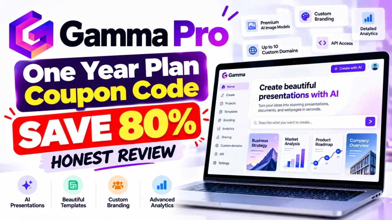 Gamma Pro One Year Plan Coupon Code
