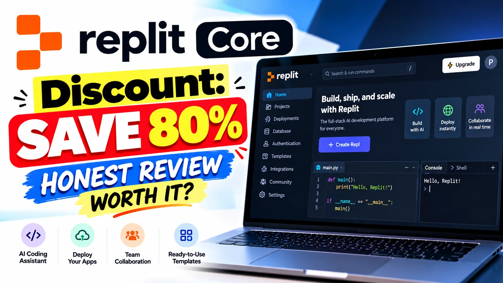 Replit Core Discount