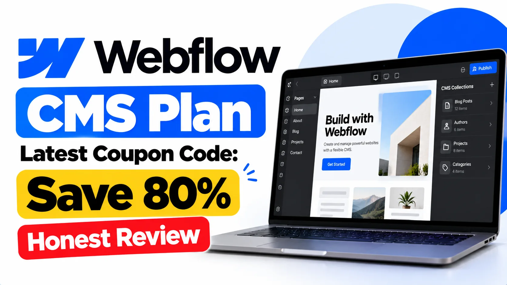 Webflow CMS Plan Latest Coupon Code