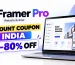 Framer Pro Discount Coupon India