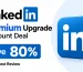 LinkedIn Premium Upgrade Discount Deal